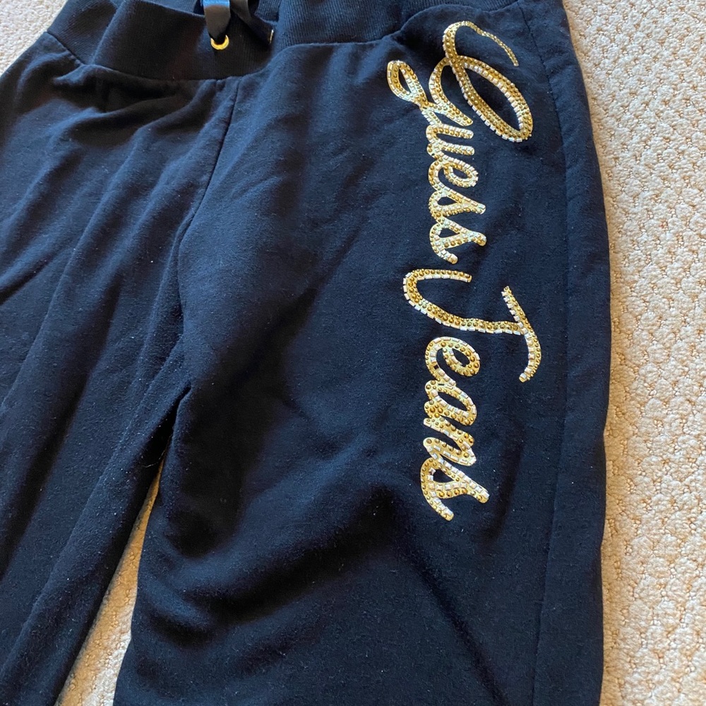 Guess Jeans comfy black sweatpants size L